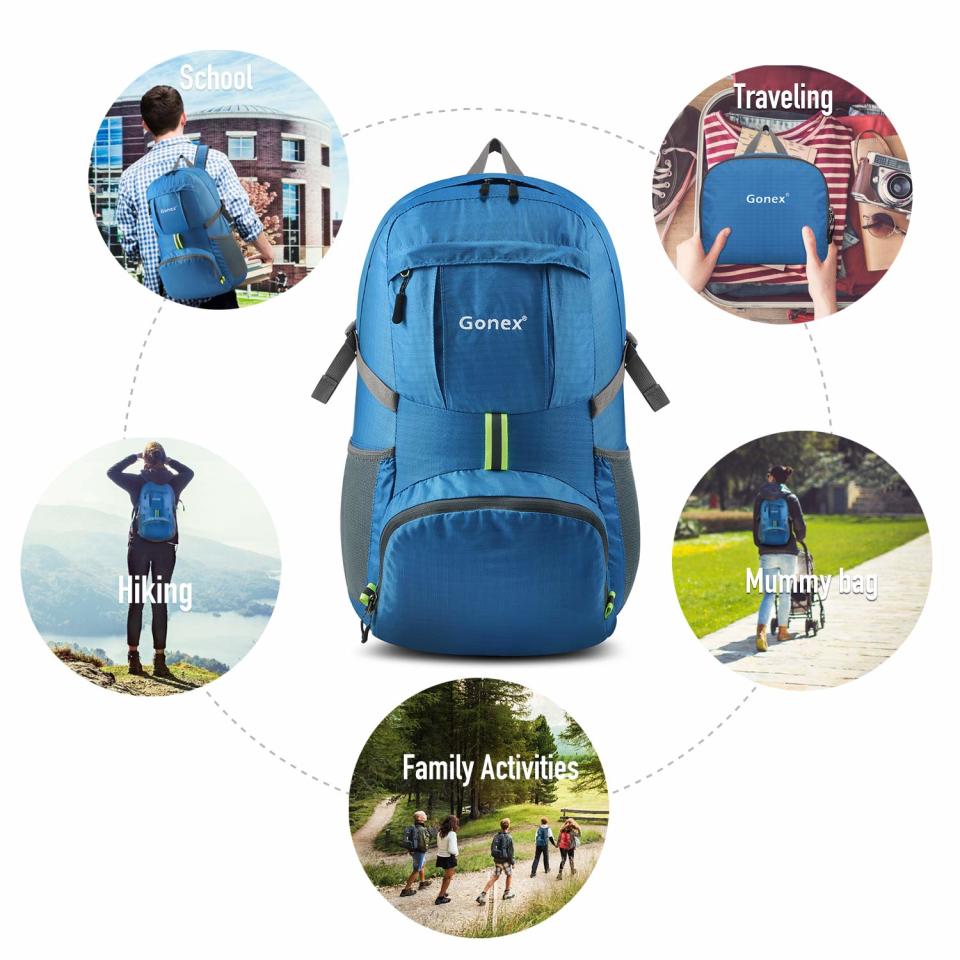 Gonex 35L Lightweight Packable Backpack. (Photo: Amazon)