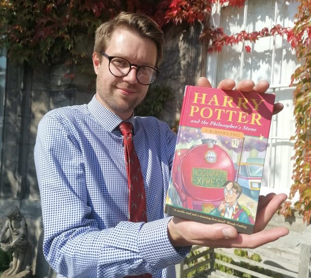 Rare Harry Potter first edition book up for auction