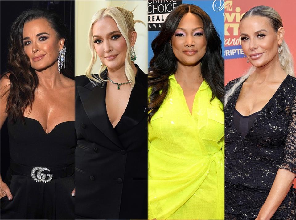 Kyle Richards, Erika Jayne and Garcelle Beauvais, Dorit Kemsley