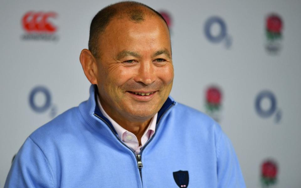 Eddie Jones is upbeat despite the injuries and suspensions and says England have no excuses for not being mightily competitive at the Six Nations - Getty Images Europe