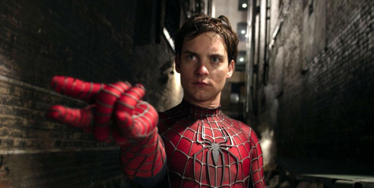 tobey maguire, spider man 2