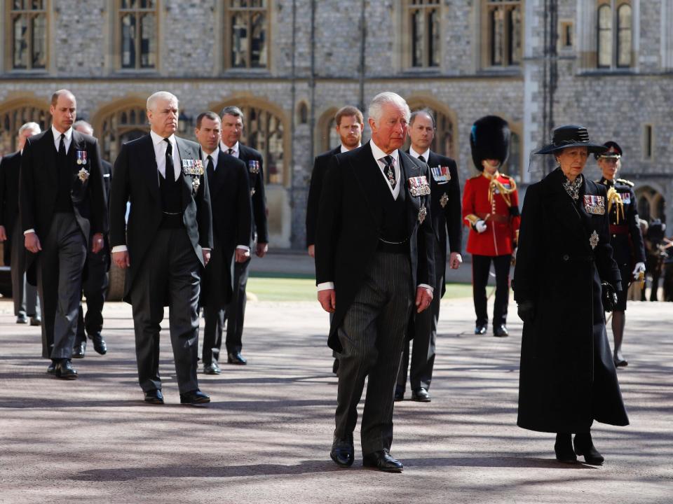 royals prince philip funeral