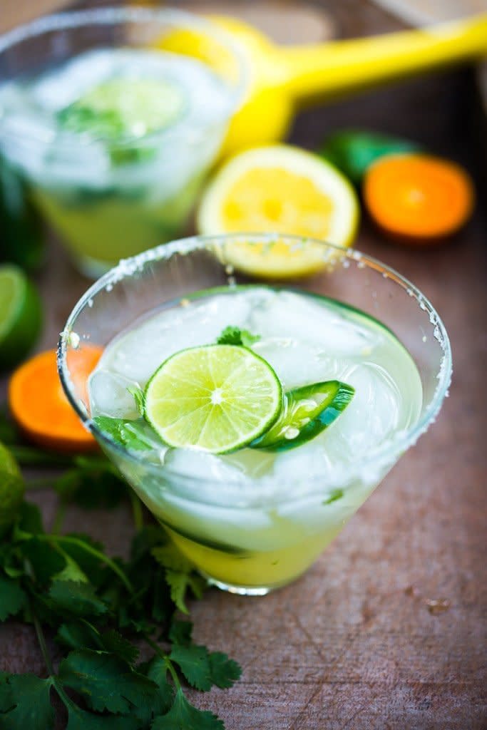 <strong>Get the<a href="https://www.feastingathome.com/mezcal-margarita/" target="_blank"> Mezcal Margarita</a> recipe from Feasting At Home</strong>