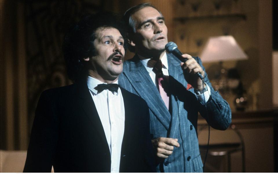 Cannon and Ball had initially set out as a musical act, and Ball's career began when he sang on Workers' Playtime aged six - ITV/Shutterstock