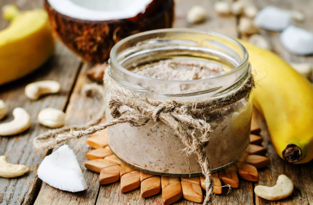 toasted cashew banana coconut butter