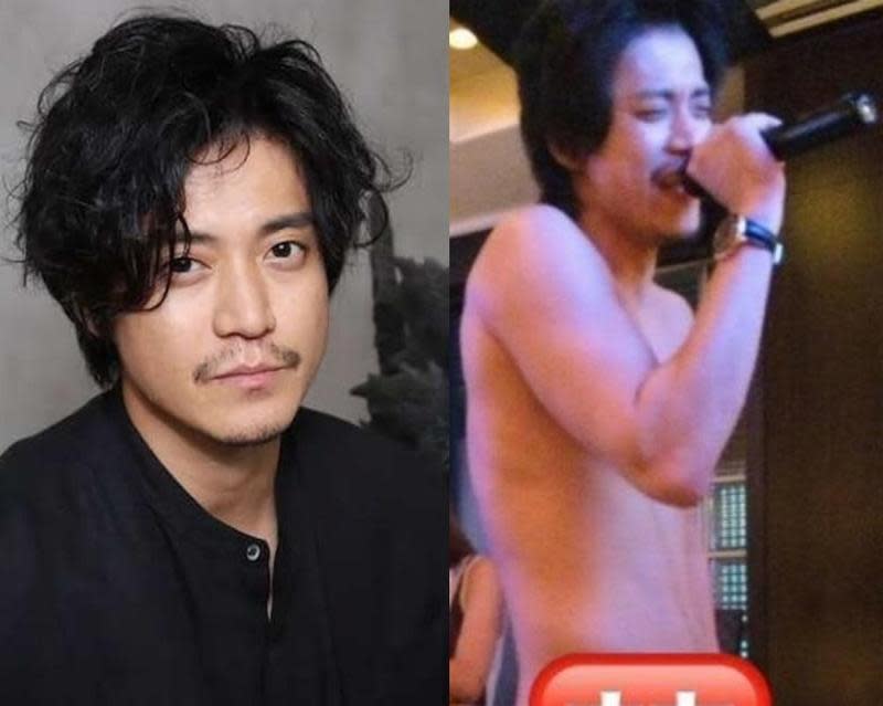 疑似日本男星小栗旬全裸唱歌的照片遭網紅東谷義和公開，雖然秒刪但已在網路瘋傳。（網路圖片）