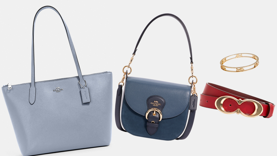 Find your new go-to bag, bangle or belt at Coach Outlet.
