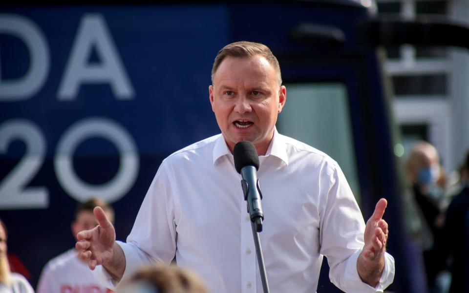 Poland's President Andrzej Duda  - Grazyna Marks/Agencja Gazeta via REUTERS