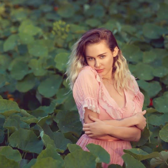 Miley Cyrus talks about being “yourself” while experimenting with different phases