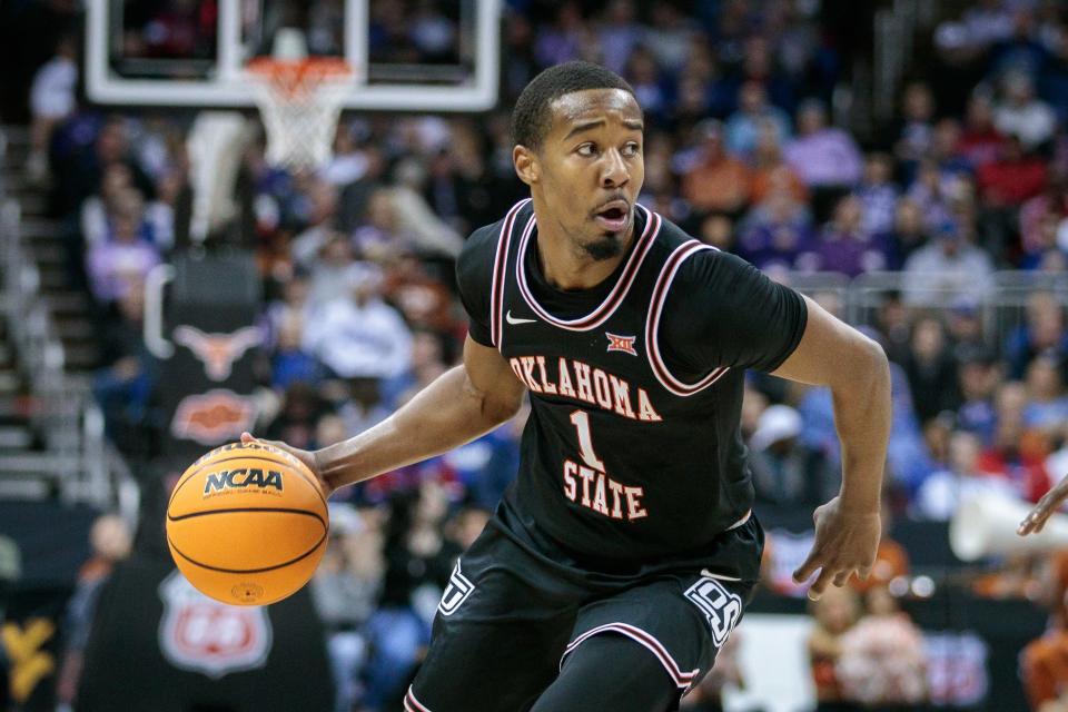 Oklahoma State's Bryce Thompson and the Cowboys were left out of the Big Dance despite playing in the strongest conference this season.