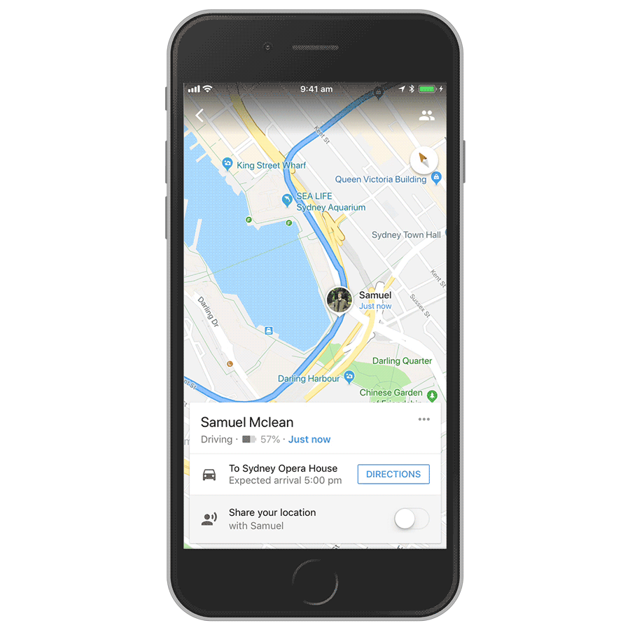 The overhaul of Google Maps is continuing, this time with ETA sharing. After