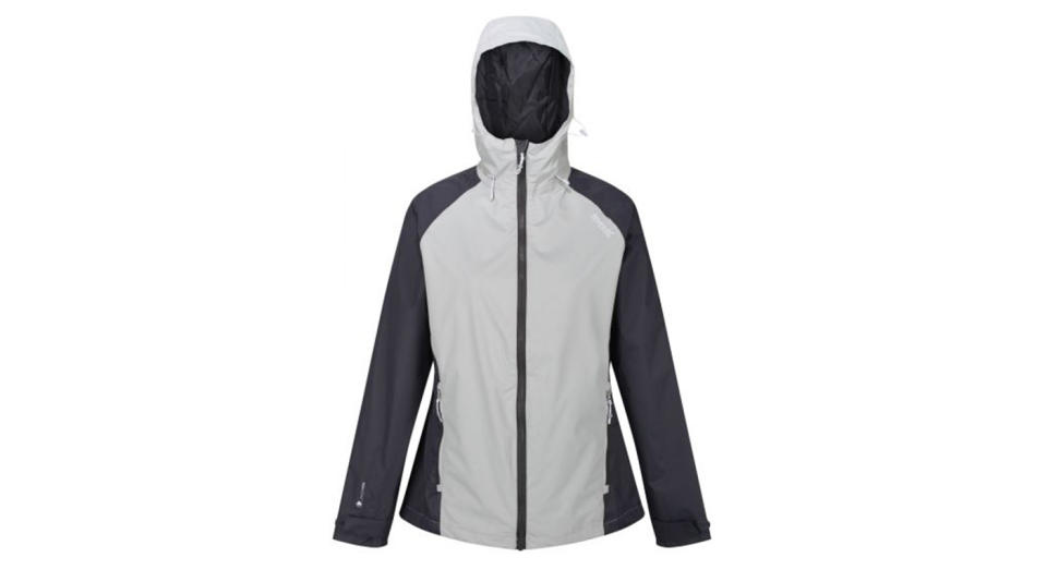 Women's Atten Waterproof Shell Jacket Light Steel