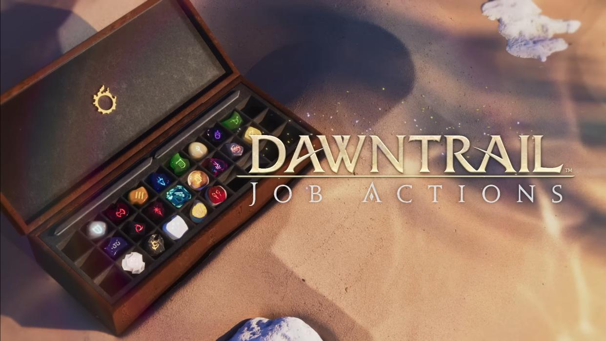  Final Fantasy XIV Dawntrail Job Actions trailer. 