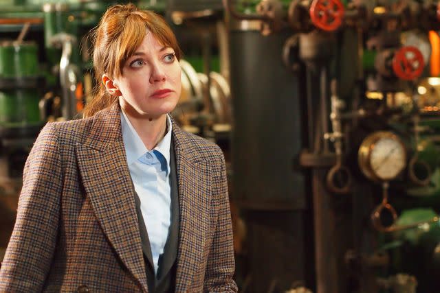 <p>Netflix/Everett</p> Diane Morgan on ‘Cunk on Earth’