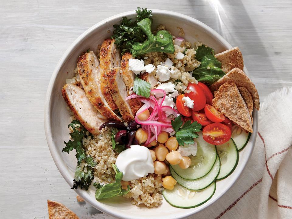 Chicken Gyro Bowls