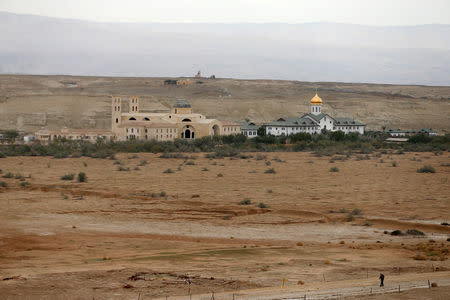 A general view shows an area recently cleared of mines and unexploded ordnance in a project to clear the area near Qasr Al-Yahud, a traditional baptism site along the Jordan River, near Jericho in the occupied West Bank, December 9, 2018. REUTERS/Ammar Awad