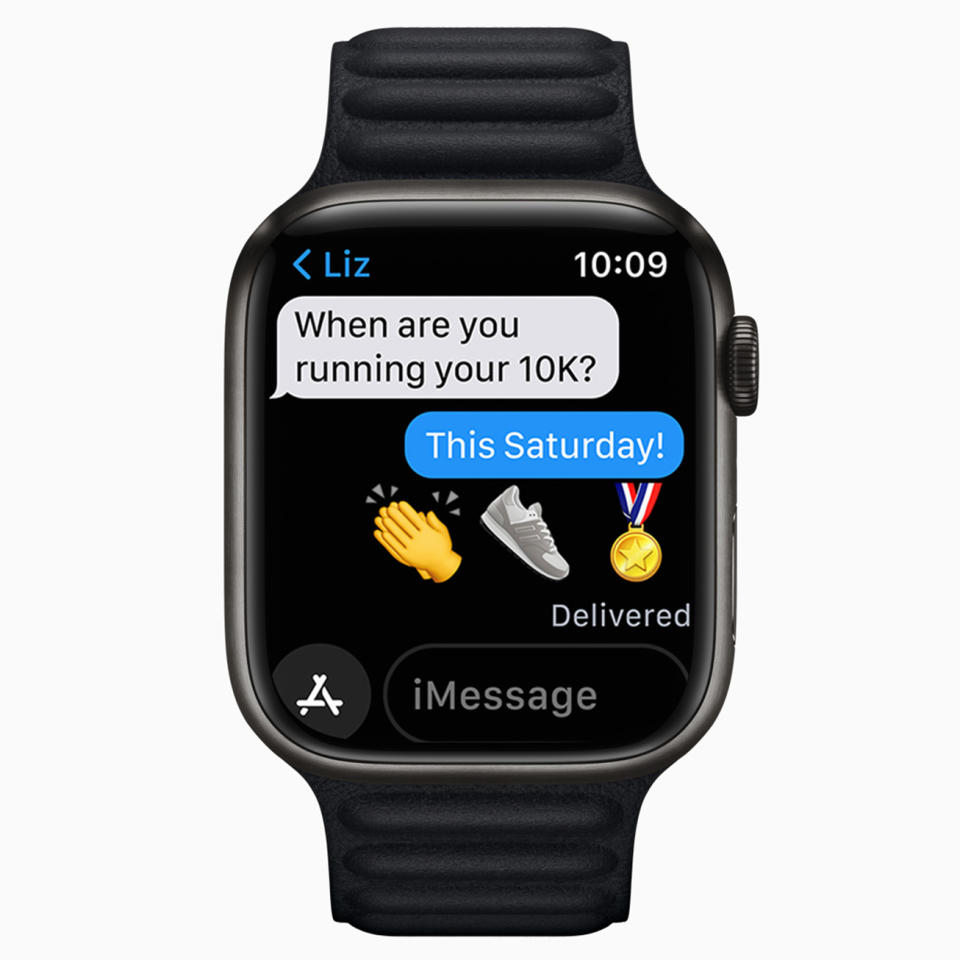 <p>Apple's new Watch Series 7</p>
