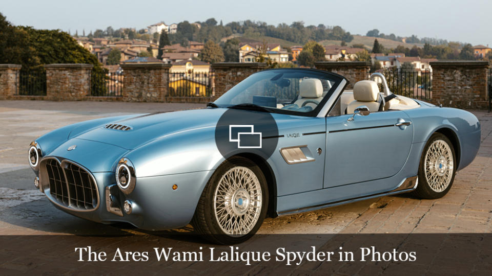 The Ares Wami Lalique Spyder.