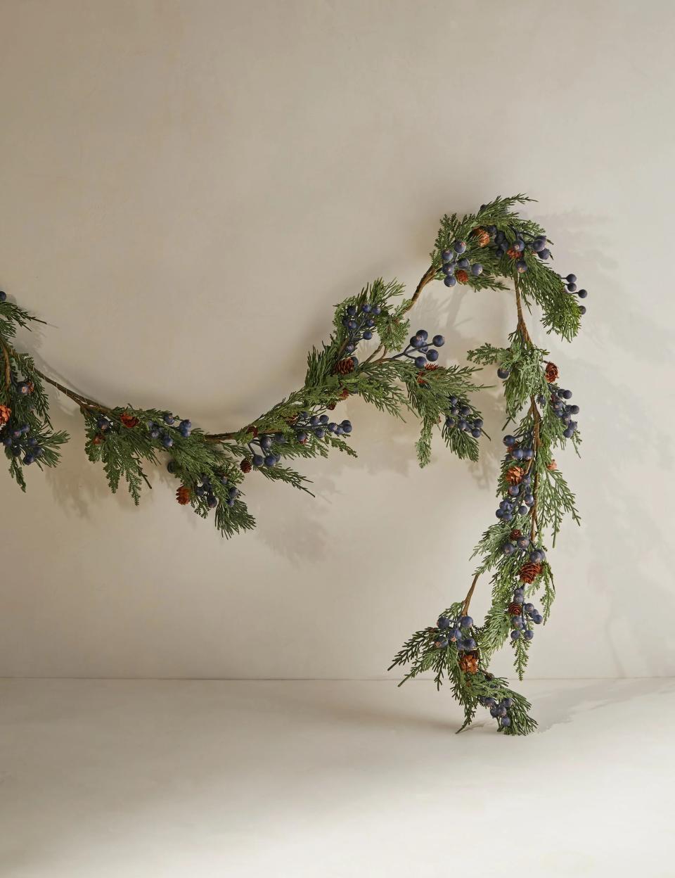 <p><a href="https://go.redirectingat.com?id=74968X1596630&url=https%3A%2F%2Fwww.luluandgeorgia.com%2Fproducts%2Ffaux-cypress-with-pinecones-berries-garland&sref=https%3A%2F%2Fwww.housebeautiful.com%2Fshopping%2Fg41901660%2Fbest-faux-garland%2F" rel="nofollow noopener" target="_blank" data-ylk="slk:Shop Now;elm:context_link;itc:0;sec:content-canvas" class="link ">Shop Now</a></p><p>Faux Cypress with Pinecones + Berries Garland</p><p>luluandgeorgia.com</p><p>$96.00</p>