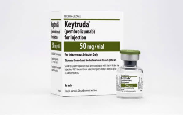 The cancer drug goes by the brand name Keytruda. Photo: Merck