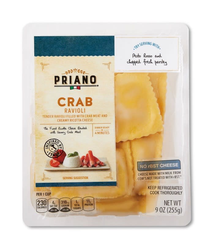 Priano Crab Ravioli<p>Aldi</p>