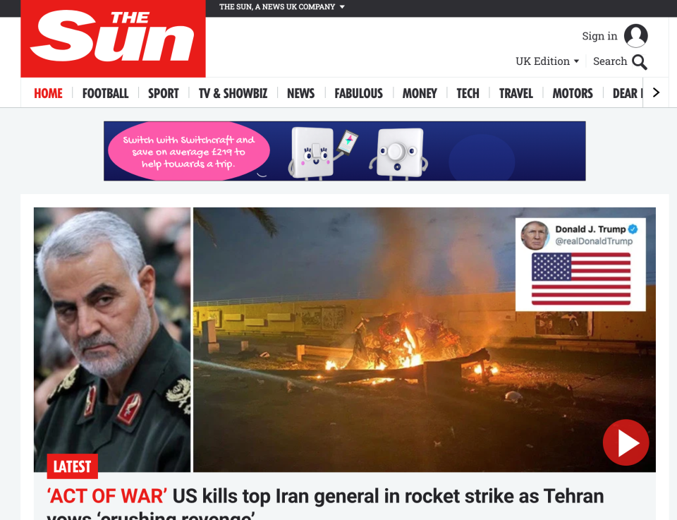 Iran general headlines