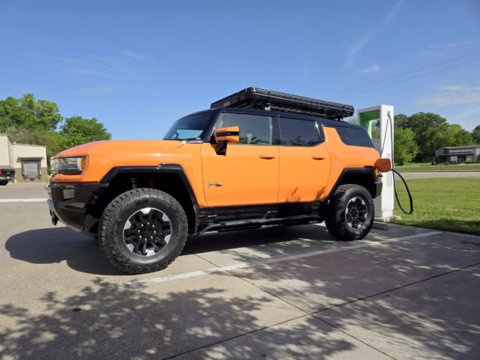 GMC Hummer EV SUV overland adventure