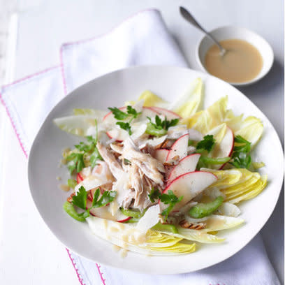 Pink Lady Apple Chicory and Pecan Salad: Food: Recipe: Red Online