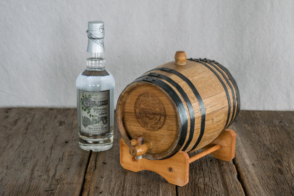 mini whiskey barrel