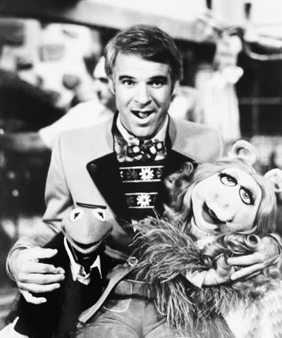 <p>Henson Associates/courtesy Everett </p> A young Steve Martin in 'The Muppet Movie'