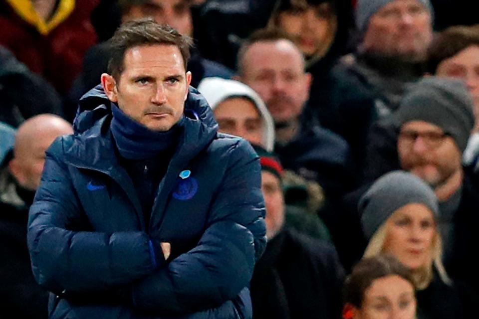 Lampard says he is enjoying the pressure that is coming with the job of being Chelsea head coach: AFP via Getty Images