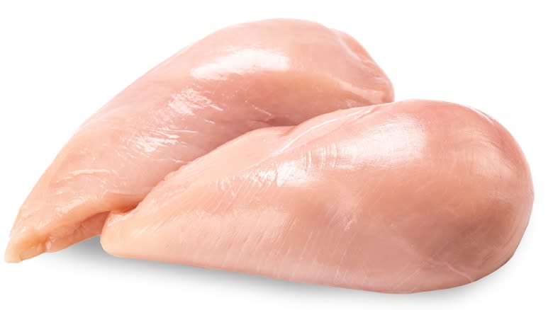 raw chicken breast halves 
