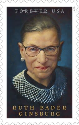 Servicio Postal de los Estados Unidos, Ruth Bader Ginsburg, estampilla Forever, individual