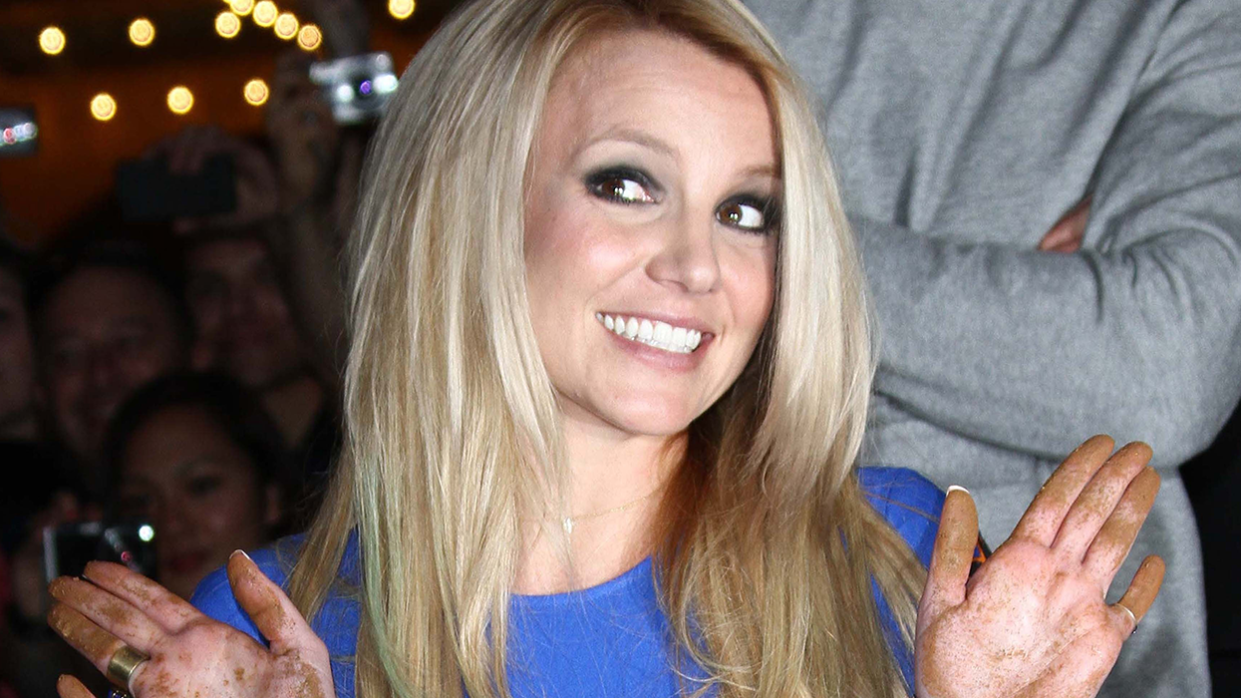 Britney Spears ankle injury