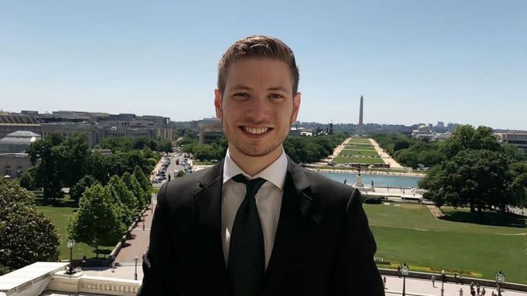 Yair Netanyahu en Estados Unidos.