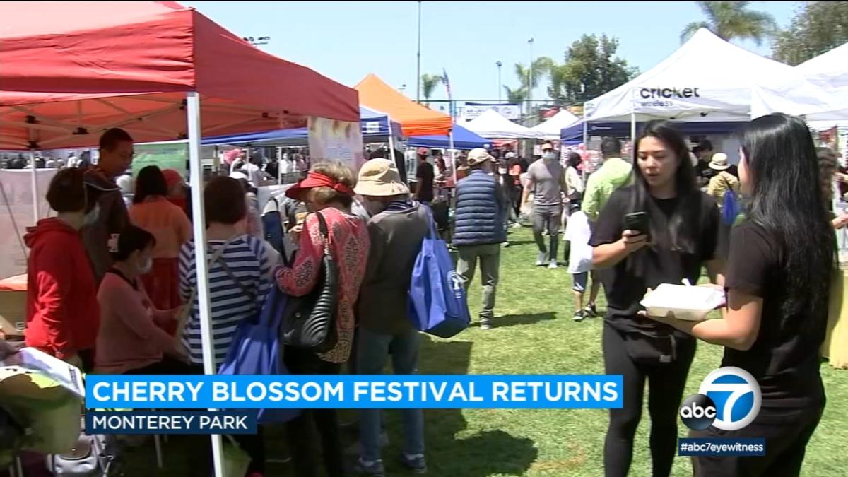 Monterey Park Cherry Blossom Festival returns after 3 year hiatus