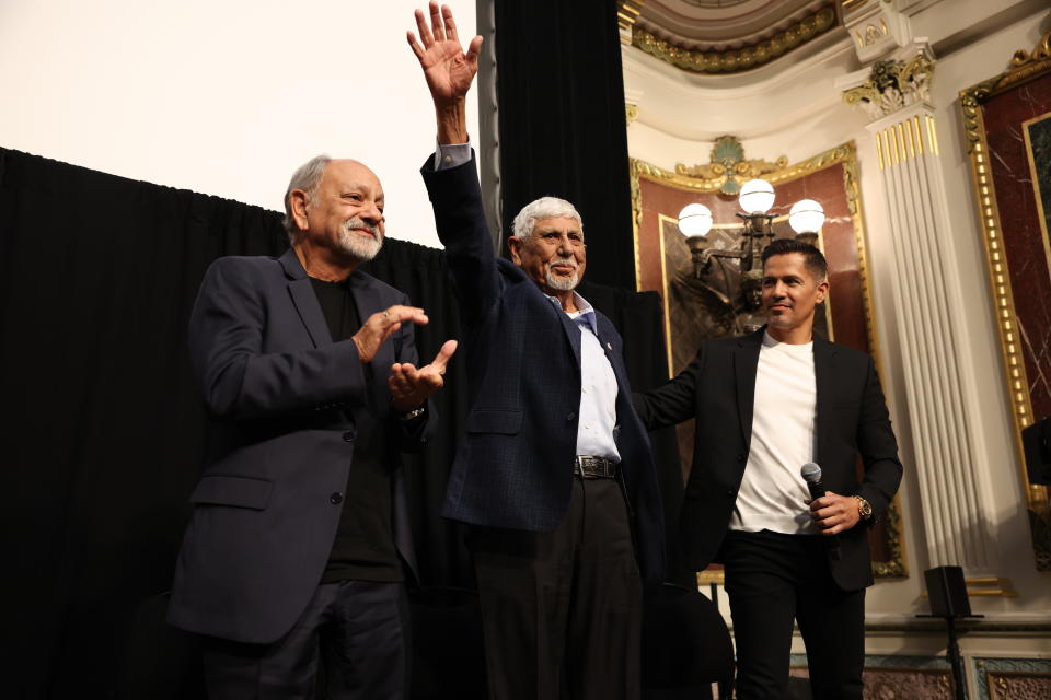 Cheech Marin, Lupe Felan and Jay Hernandez