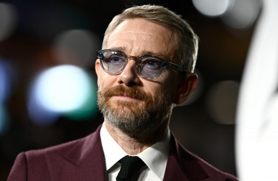 Martin Freeman at the Black Panther: Wakanda Forever premiere in London credit:Bang Showbiz