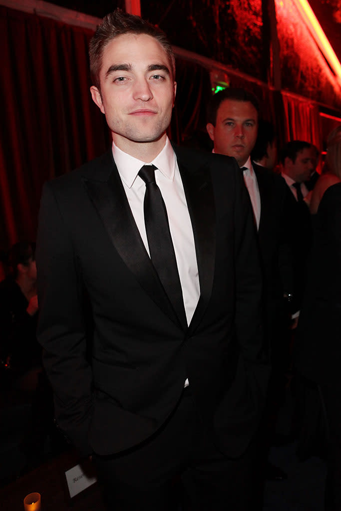 Robert Pattinson attends the The Weinstein Company's 2013 Golden Globe Awards after party presented by Chopard, HP, Laura Mercier, Lexus, Marie Claire, and Yucaipa Films held at The Old Trader Vic's at The Beverly Hilton Hotel on January 13, 2013 in Beverly Hills, California.