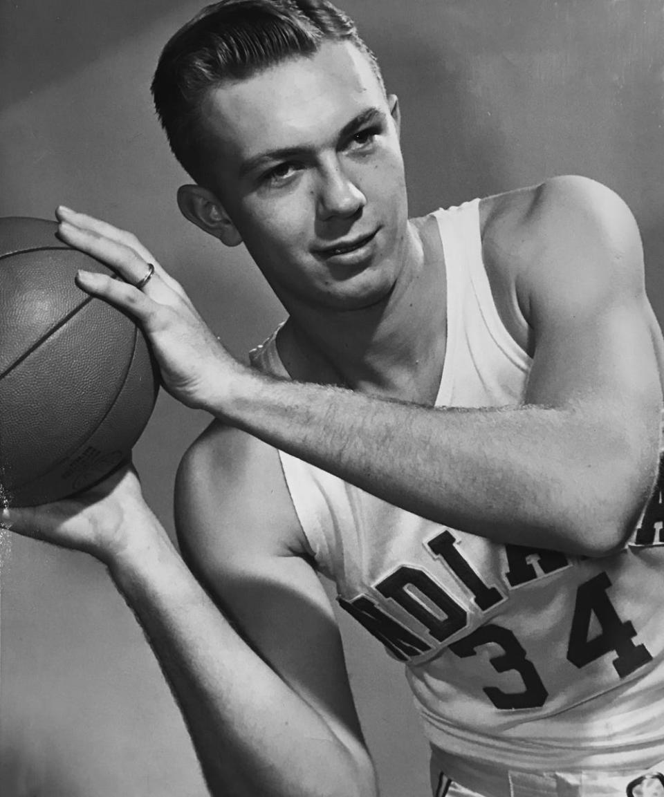 Don Schlundt, Indiana University center in 1955.