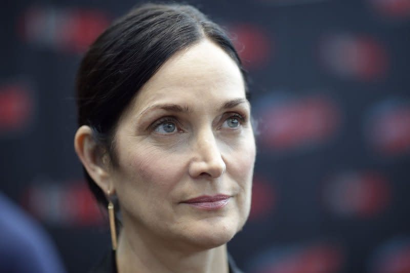 Carrie-Anne Moss will appear in "FUBAR" Season 2. File Photo by John Angelillo/UPI