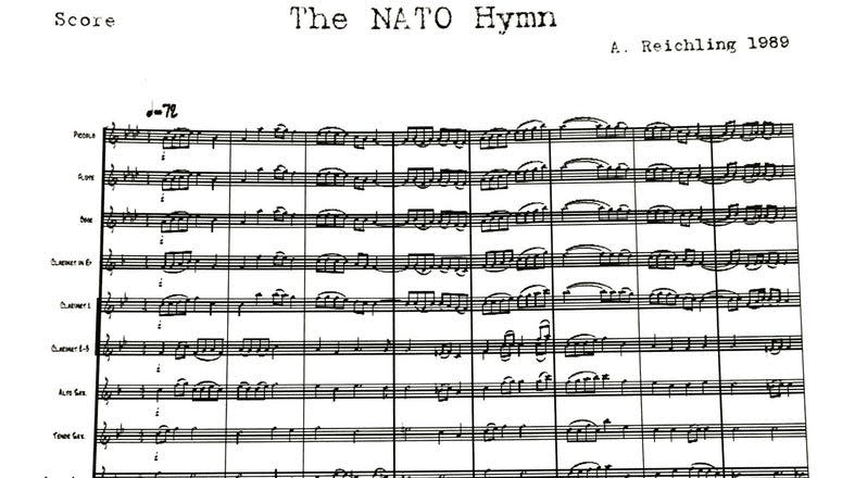 The instrumental NATO hymn