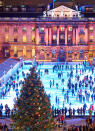 <p><span>It's beginning to feel a lot like... Oh, you know what. Which means it's time to whirl, twirl and pirouette (or cling desperately to the side) at this, London's most romantic outdoor ice rink. As well as the chance to get slip-slidey amid the fairy lights, there's tastiness aplenty at the Fortnum's Lodge – plus, at Skate Lates the likes of Eat Your Own Ears, Supa Dupa Fly and Peckham radio station Balamii turn the rink into a dance floor with a difference. The difference being, presumably, that you can fall flat on your face at any given time. Rave with caution, people.</span><br></p><p>Until 14 Jan; from £8.90</p><p><a rel="nofollow noopener" href="http://somersethouse.org.uk" target="_blank" data-ylk="slk:Somerset House;elm:context_link;itc:0;sec:content-canvas" class="link ">Somerset House</a>, Strand, WC2R 1LA</p><p><br></p>