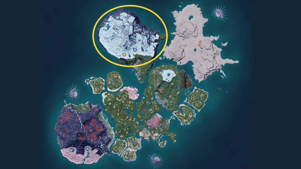 Palworld Quartz Map