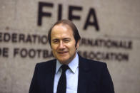 FIFA general secretary Sepp Blatter at FIFA headquarters in Zurich, Switzerland.