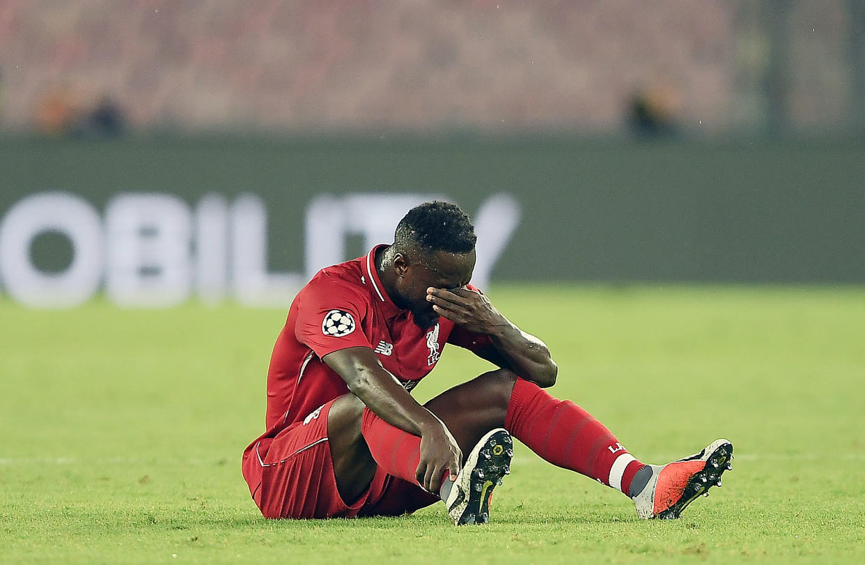 Naby Keita has been injured playing for Guinea in an Africa Cup of Nations qualifying match