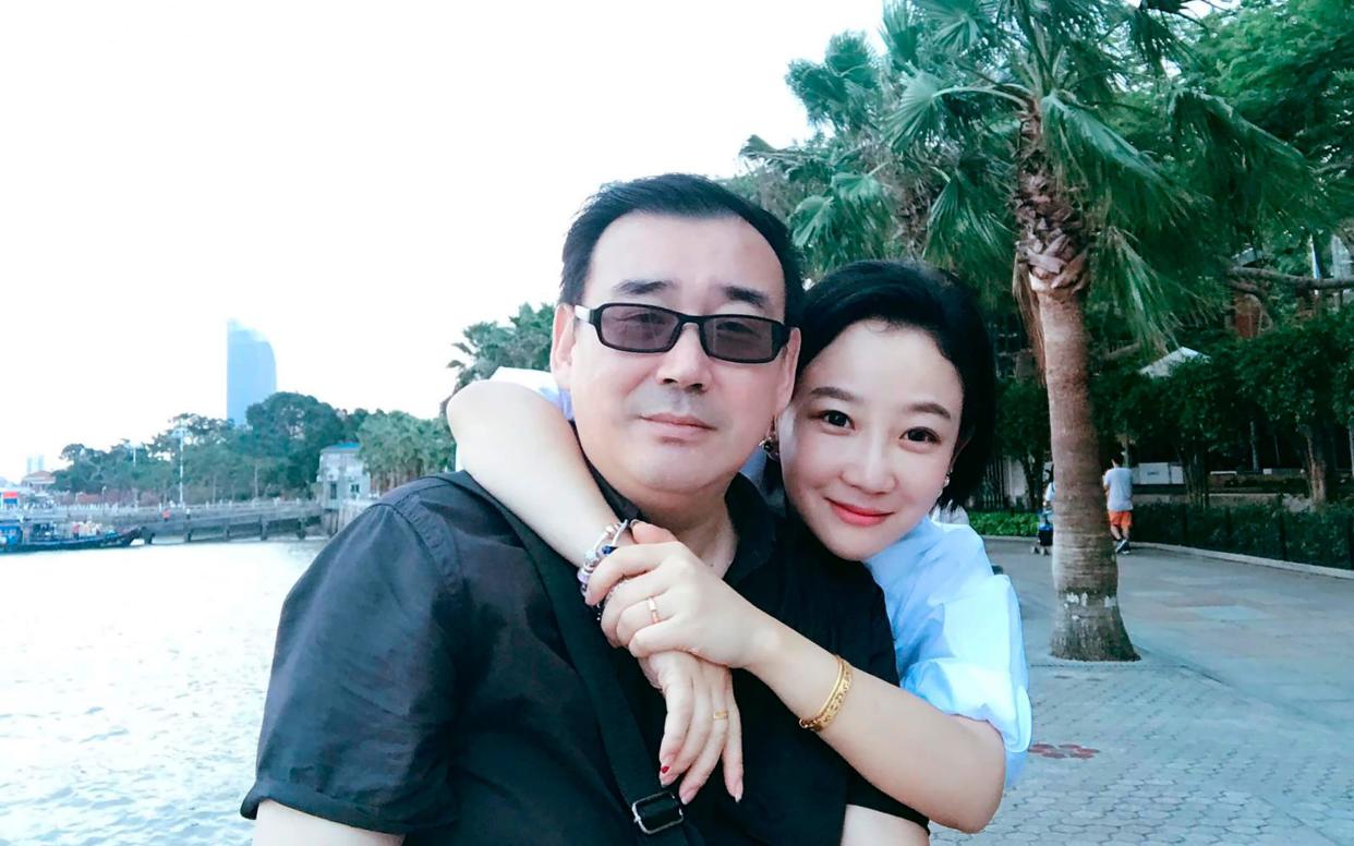 Yang Hengjun, a Chinese-Australian dissident and former diplomat, with his wife Yuan Xiaoliang  - Chongyi Feng