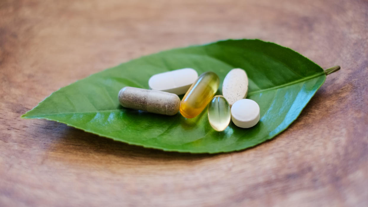 Natural supplements and vitamins.