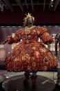 <p>At right, the costume worn by Mabel King as Evillene in <em>The Wiz. </em></p>
