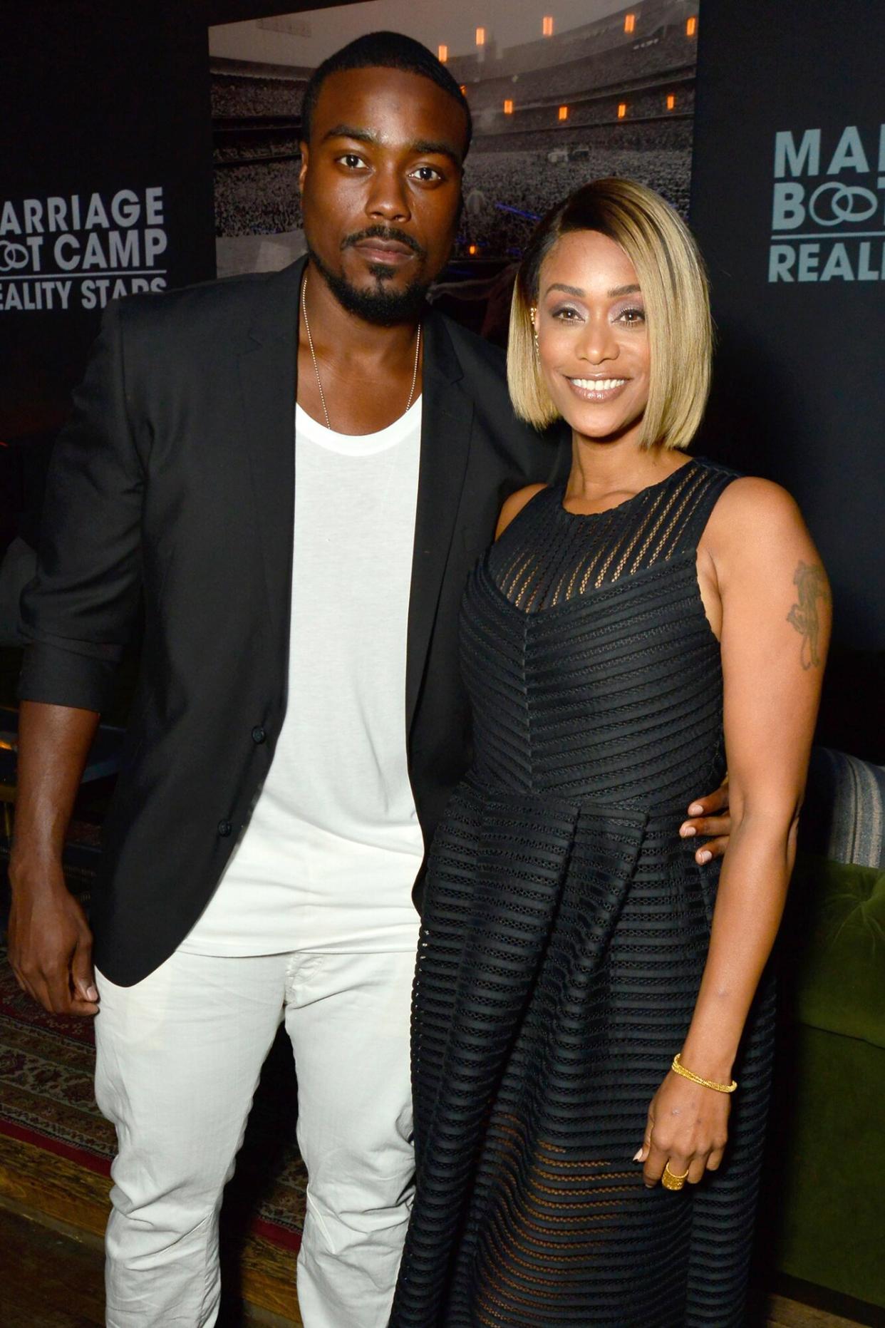 Reggie Youngblood and Tami Roman